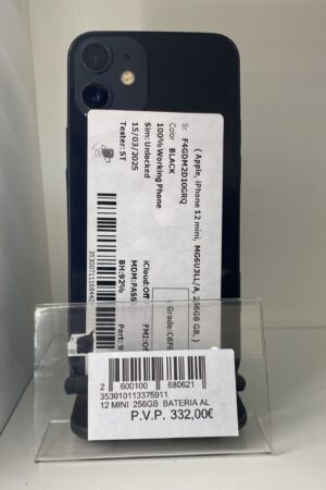 Iphone 12 mini 256GB Black