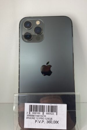 Iphone 12 PRO 128 GB Negro Grafito