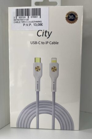 Cable USB-C to Ligthning