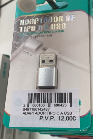 Adaptador TIPO-C a USB