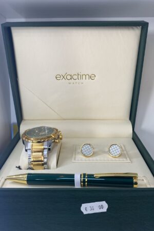 Reloj + Gemelos + Bolígrafo