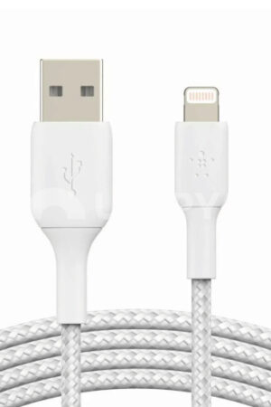 Conexión Lightning Embalaje Retail Longueur N/A Brand Belkin Ref. fabricante CAA002bt0MWH SKU CAA002BT0MWH EAN 745883788712 Garantía 1 año