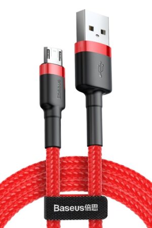 Baseus CAMKLF-C09 cable USB 2 m USB A Micro-USB B Rojo