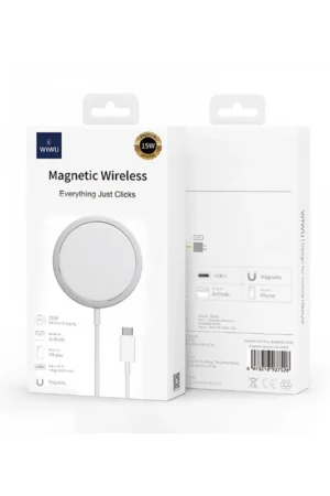 WIWU Cargador Inalambrico Magnetico Tipo-C W009